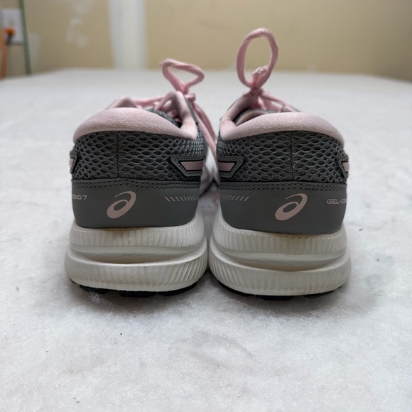 ASICS Women's Athletic Shoes - Gray with Pink Accents size 8 - Picture 5 of 9